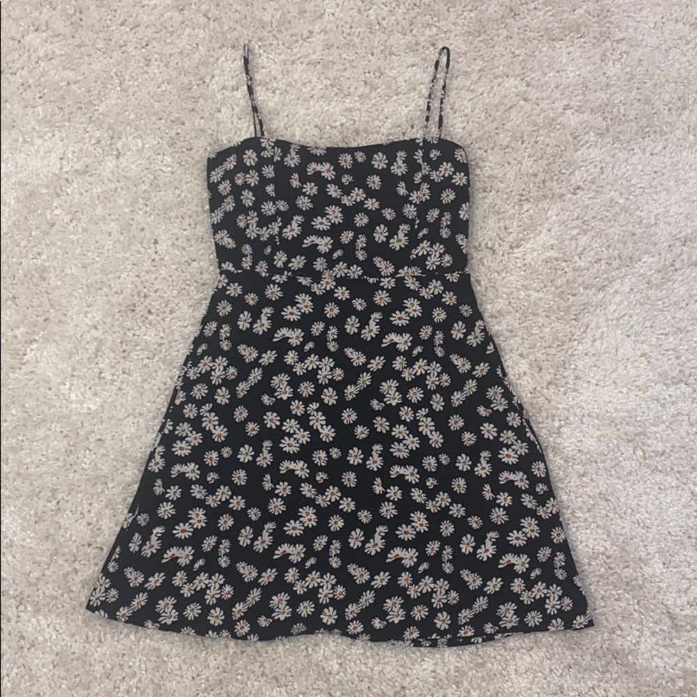 Peiran Sunflower Print Dress